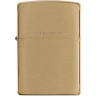 Зажигалка Zippo Brushed Brass 204