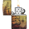 Зажигалка ZIPPO PIRATE SHIP 49355